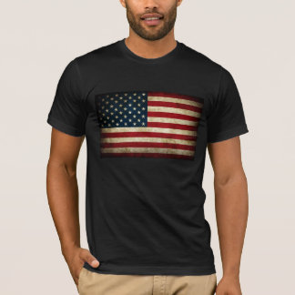 Grunge american flag T-Shirt