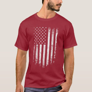 Grunge American Flag T-Shirt