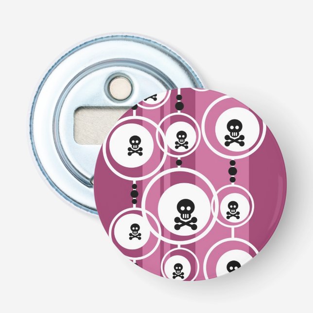 Grunge Background Bottle Opener (Front)