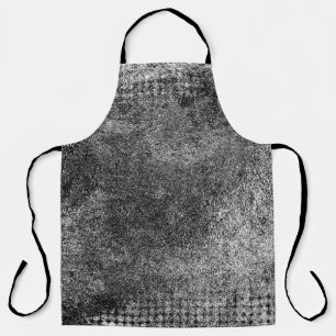 Grunge background of black and whiteabstract, aged apron