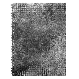 Grunge background of black and whiteabstract, aged notebook