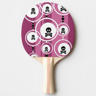 Grunge Background Ping Pong Paddle