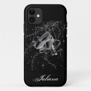 Grunge Ballet Shoes on Black iPhone 5 Case