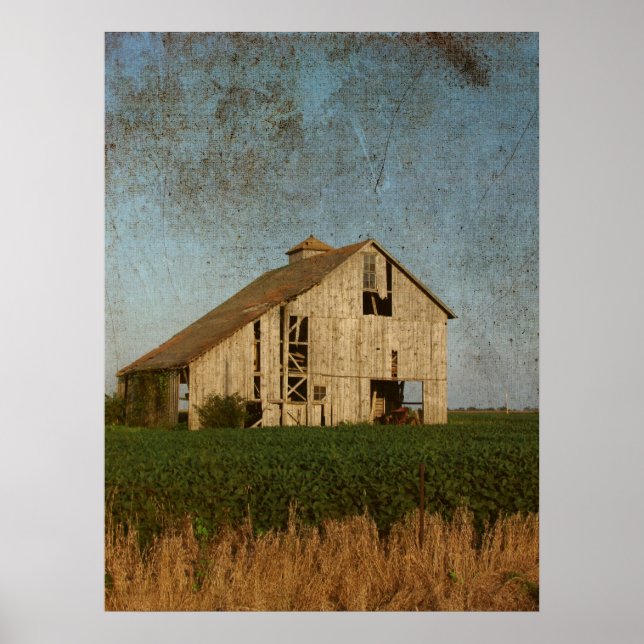 Grunge Barn Poster (Front)