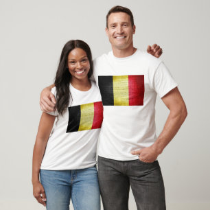 Grunge Belgium Flag T-Shirt