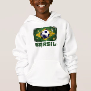 Grunge brazil soccer flag gifts