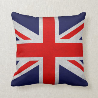 Grunge British Flag Cushion