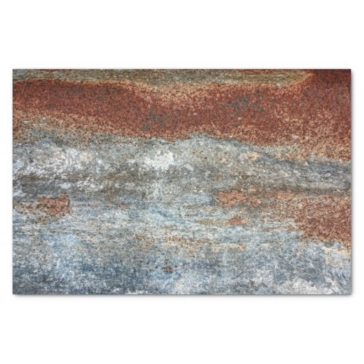 Image of Grunge Brown Rust Texture Pattern Tissue Paper