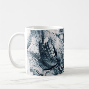 Grunge Brush Strokes, Abstract Background. Coffee Mug