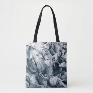 Grunge Brush Strokes, Abstract Background. Tote Bag