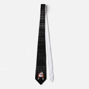 Grunge Bulldog Tie