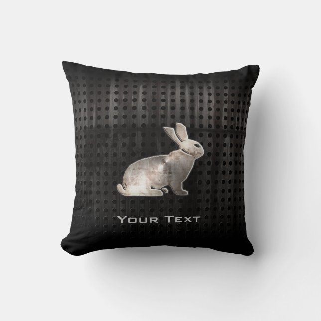 Grunge Bunny Cushion (Front)