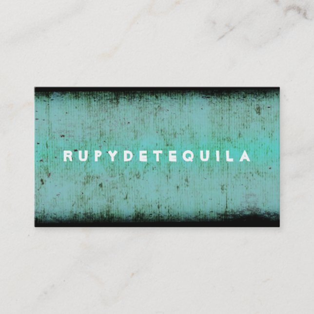 Grunge Business Card (Front)