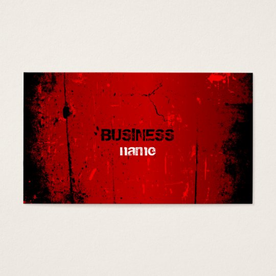 Grunge Business Card