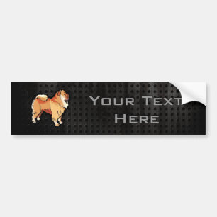 Grunge Chow Chow Bumper Sticker