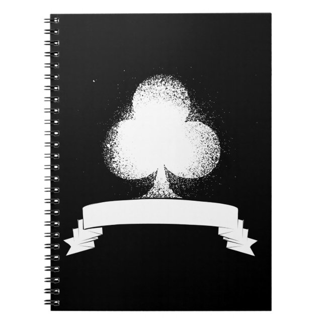 Grunge Club in White Notebook (Front)