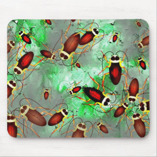 grunge-cockroaches mouse mat