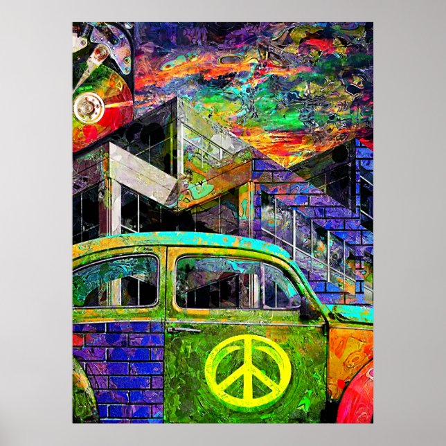 Grunge Collage Poster (Front)