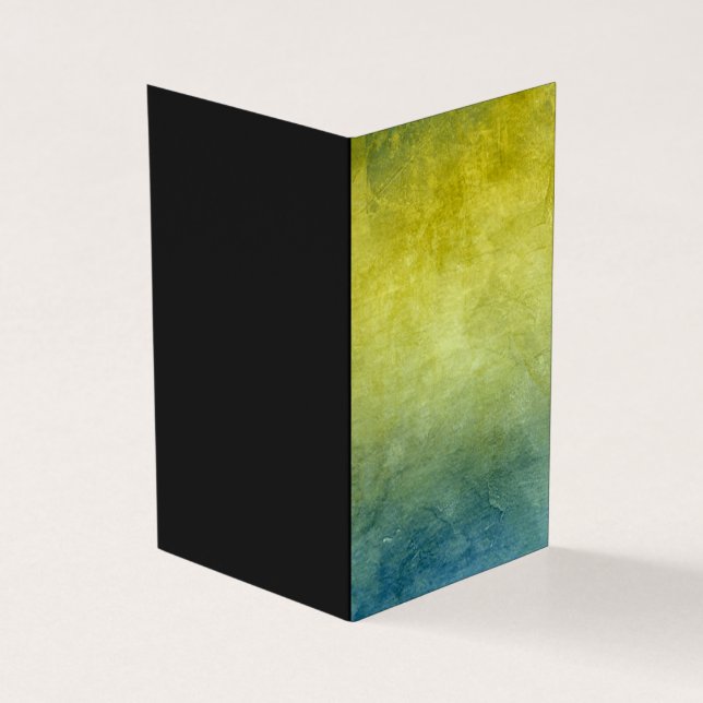 Grunge Colors - Yellow & Blue (Outside)