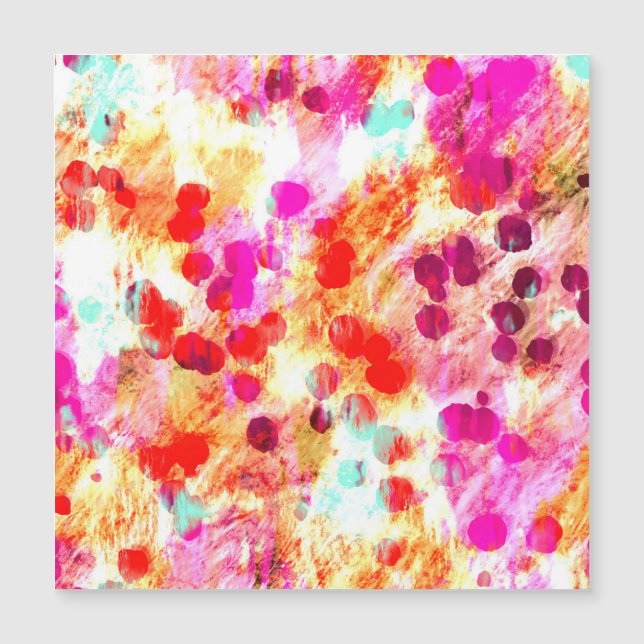 Grunge colour dot texture background (Front)