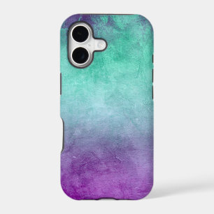 Grunge Colours - Teal & Purple