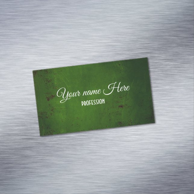 Grunge concrete texture 	Magnetic business card (In Situ)