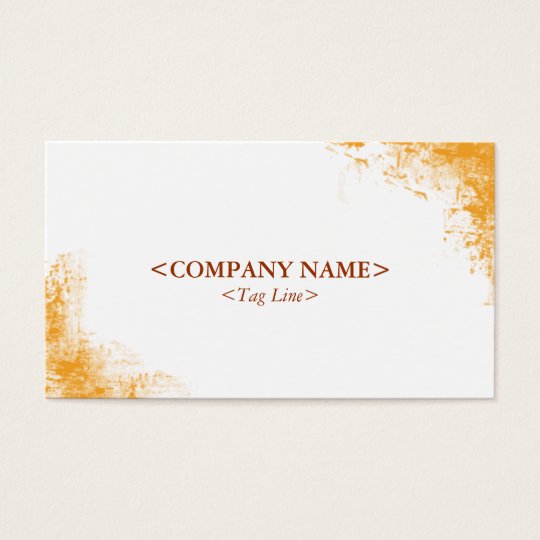 Grunge Corners Business Card
