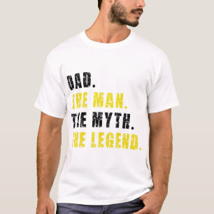Grunge Dad The Man The Myth The Legend T-Shirt
