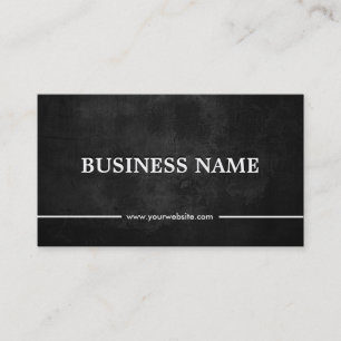 Grunge Dark Stock Broker Business Card