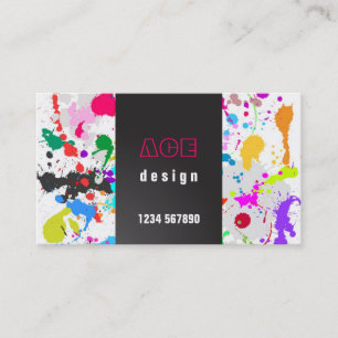 Grunge Design Business Card