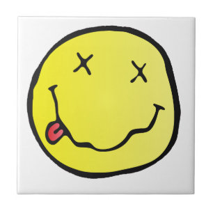 grunge emoji tile