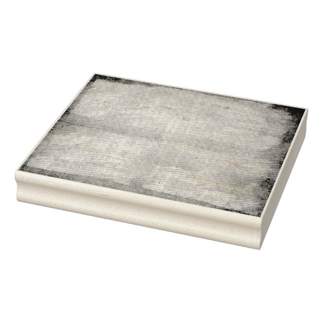 Grunge Fabric Texturised Border Frame Rubber Stamp (Stamp)