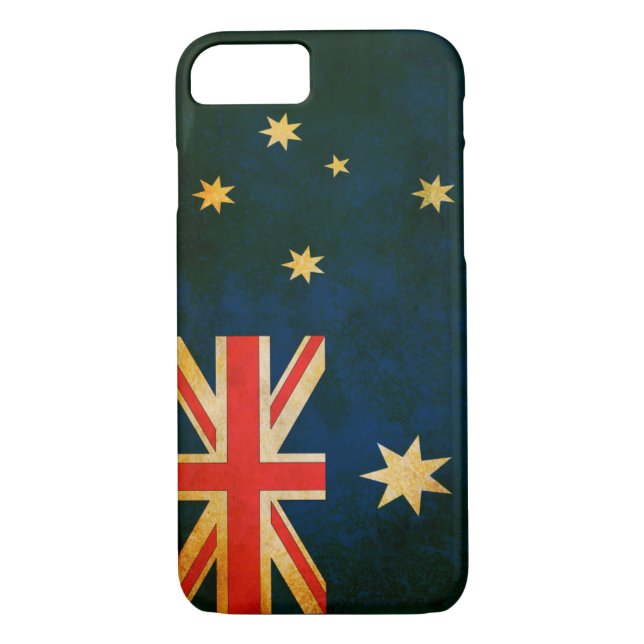 Grunge Flag of Australia Case-Mate iPhone Case (Back)
