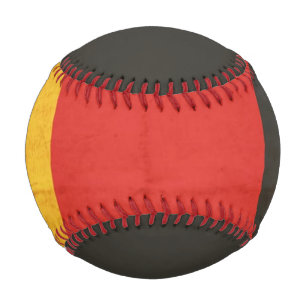 Grunge Flag Of Germany Baseball