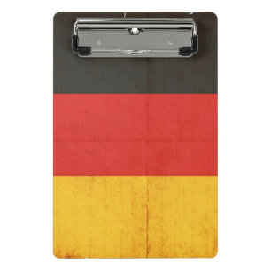Grunge Flag Of Germany Mini Clipboard