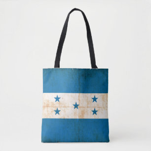 Grunge Flag Of Honduras Tote Bag