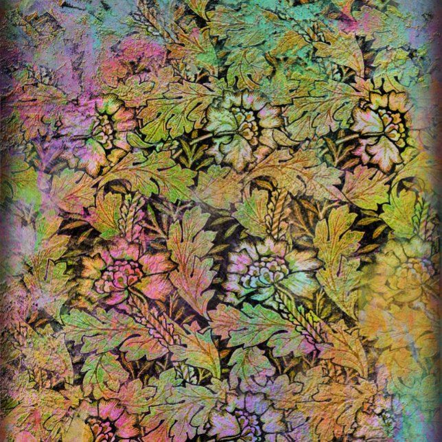 Grunge Floral Decoupage Tissue Paper (Creator Uploaded)