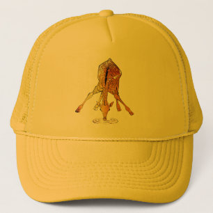Grunge Giraffe Hat
