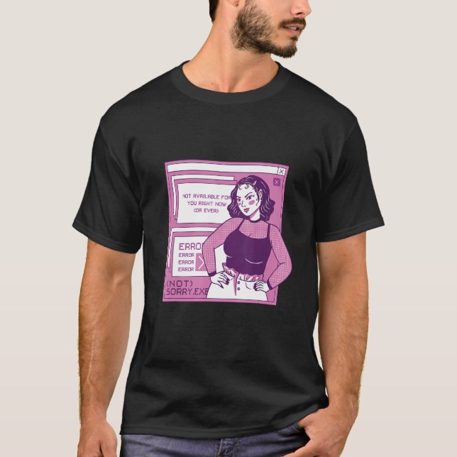 Grunge Girl Aesthetic Feminist T-Shirt (Front)