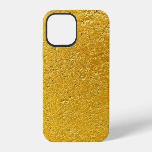 Grunge gold or foil background and textureabstract iPhone 12 case