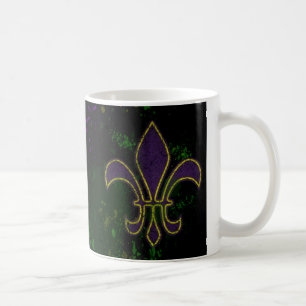 Grunge Goth Mardi Gras Coffee Mug