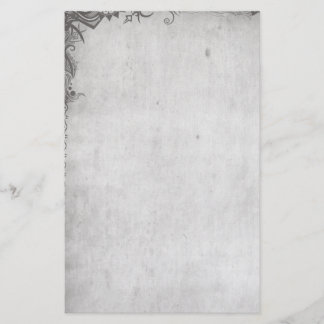 Grunge Graphic Stationery - unlined