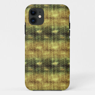 Grunge Green Gold iPhone 11 Case