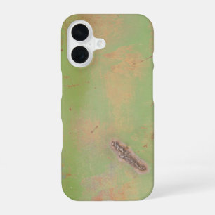 Grunge Green Metal Weld Photograph iPhone 16 Case