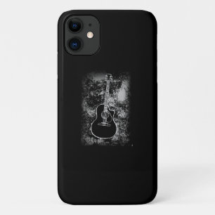 Grunge Guitar Graphic Guitarist Rock Musician Jazz iPhone 11 Case