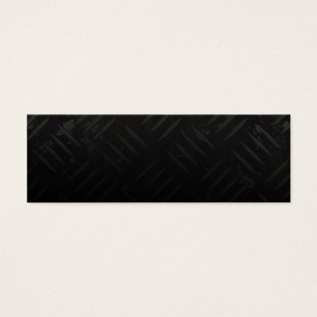 Grunge Hazard Stripes Diamond Plate (Front)
