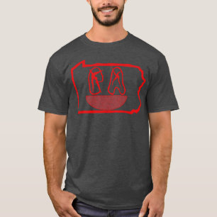 Grunge Heads Pennsylvania Smiling Face T-Shirt