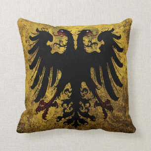 Grunge Holy Roman Empire Flag Cushion