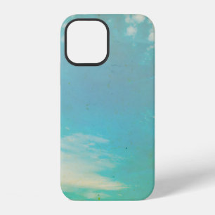 Grunge image of sky background. home decor, backgr iPhone 12 case