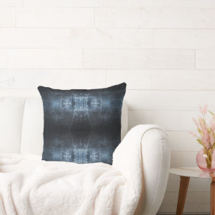 Grunge Industrial Metal Abstract Cushion